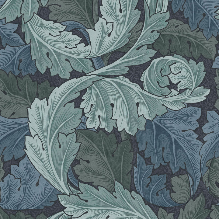 William Morris Acanthus Blue
