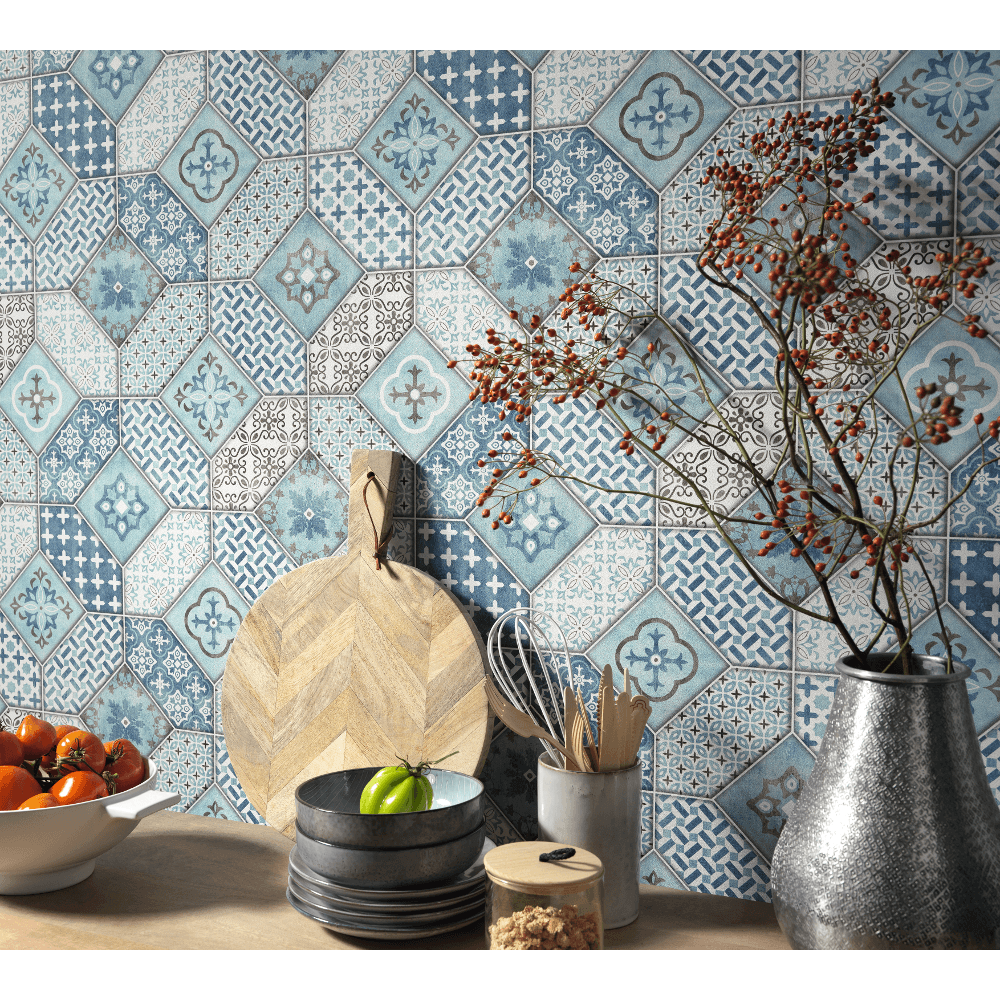 Moroccan Tile Blue