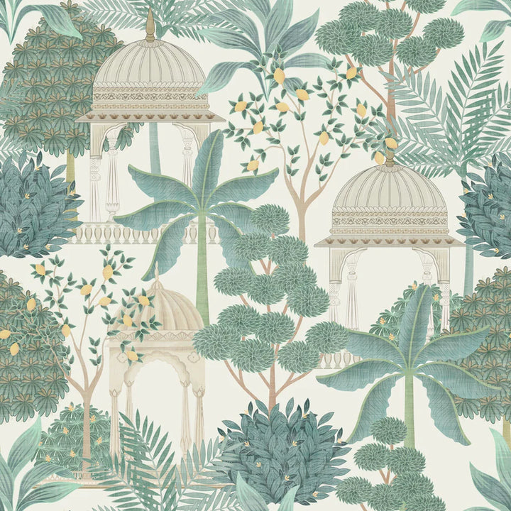 Exotic Pavilion Green/Parchment