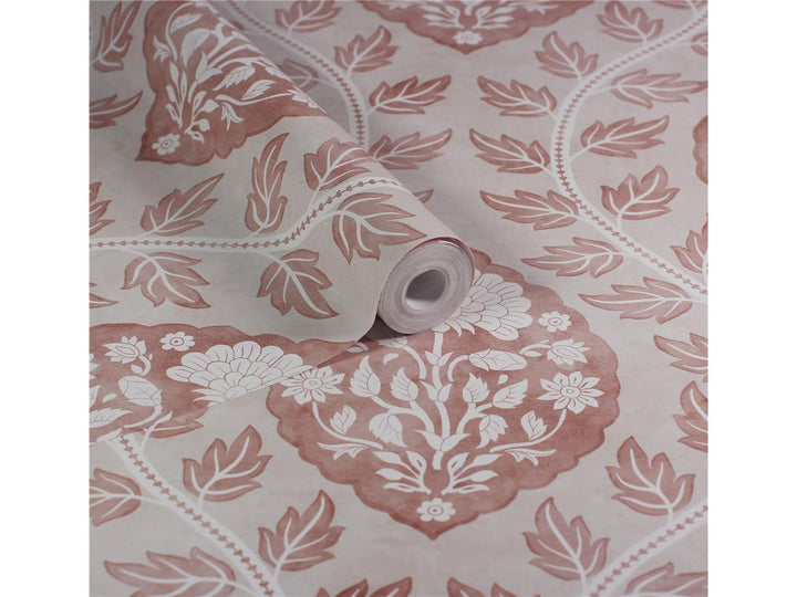Floral Cartouche Warm Spice