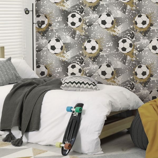 Football Frenzy Black/Gold