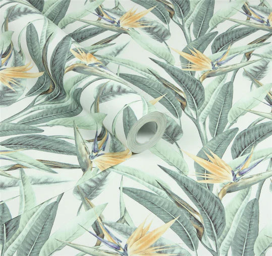 Jungle Vines Green
