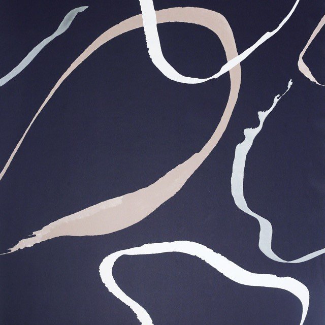 Linear Swirl Grey