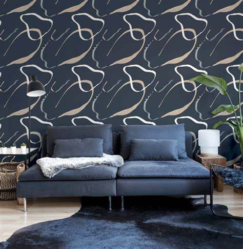 Linear Swirl Grey