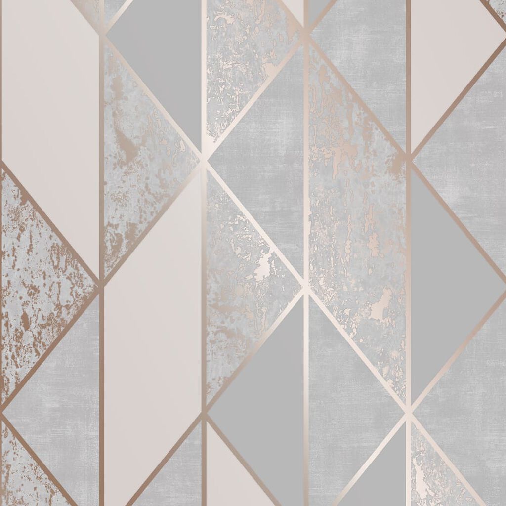 Milan Geo Rose Gold