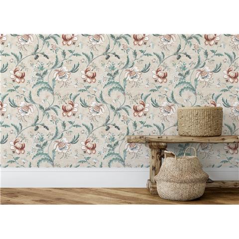Tapestry Floral Natural