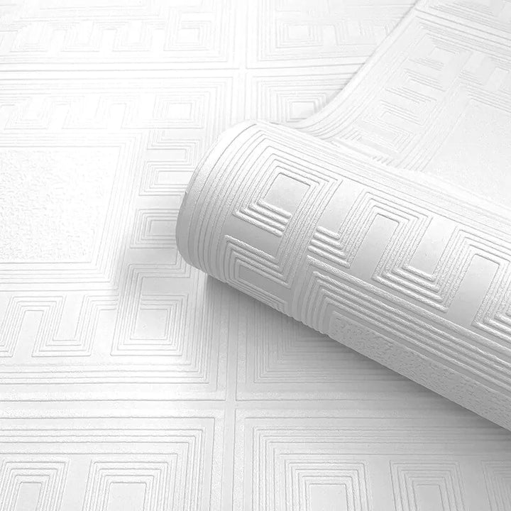 White Geo Squares