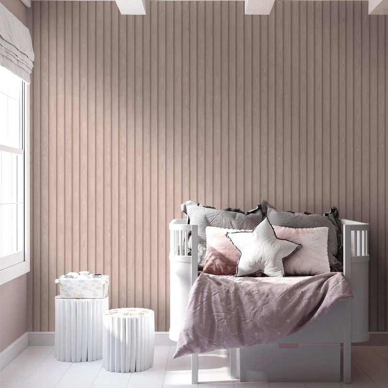 Wood Slats Pink