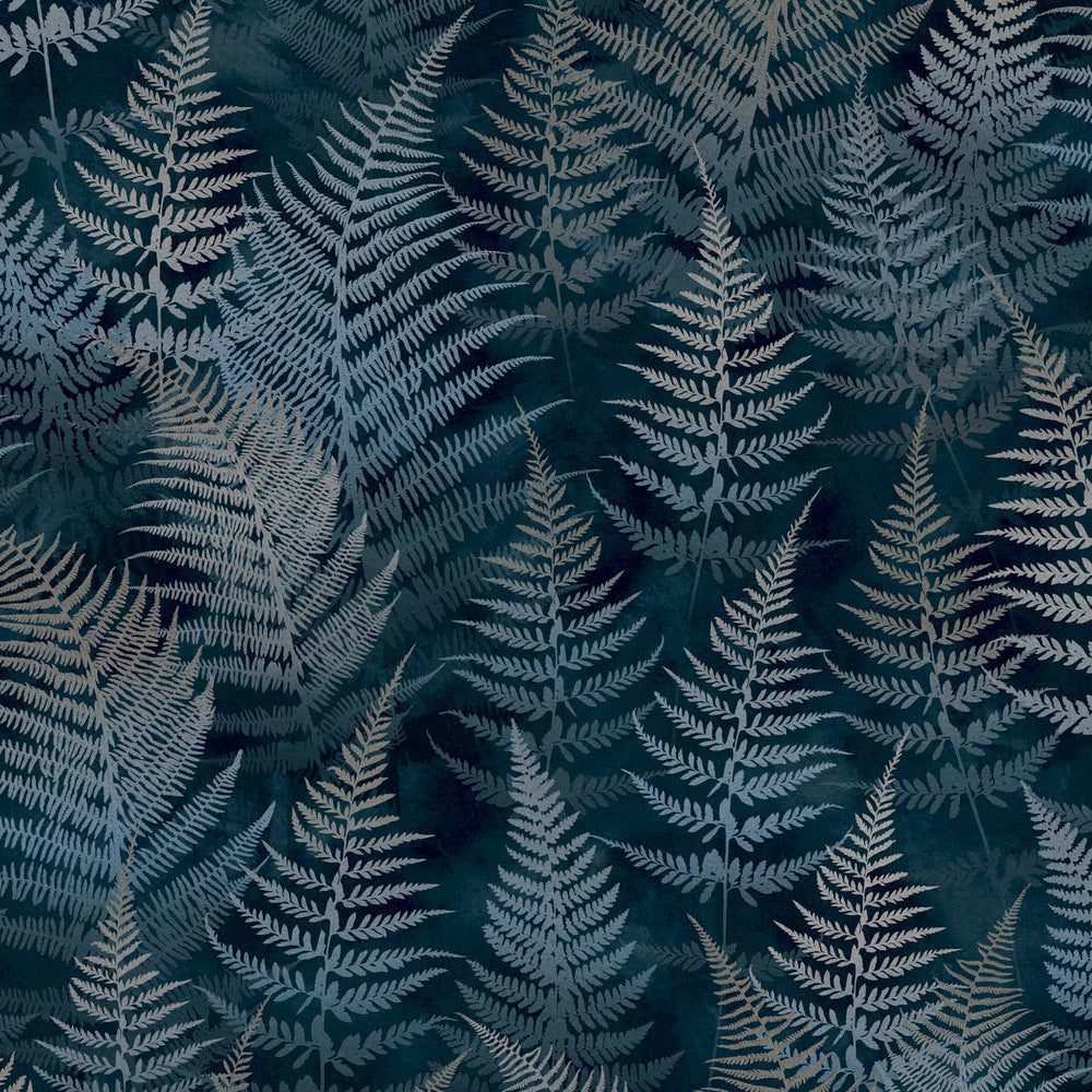 Woodland Fern Navy
