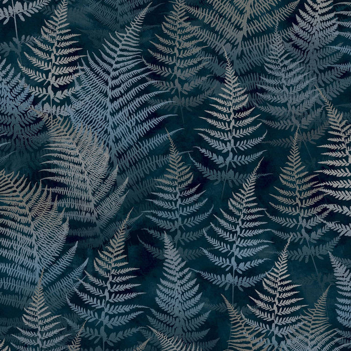 Woodland Fern Navy