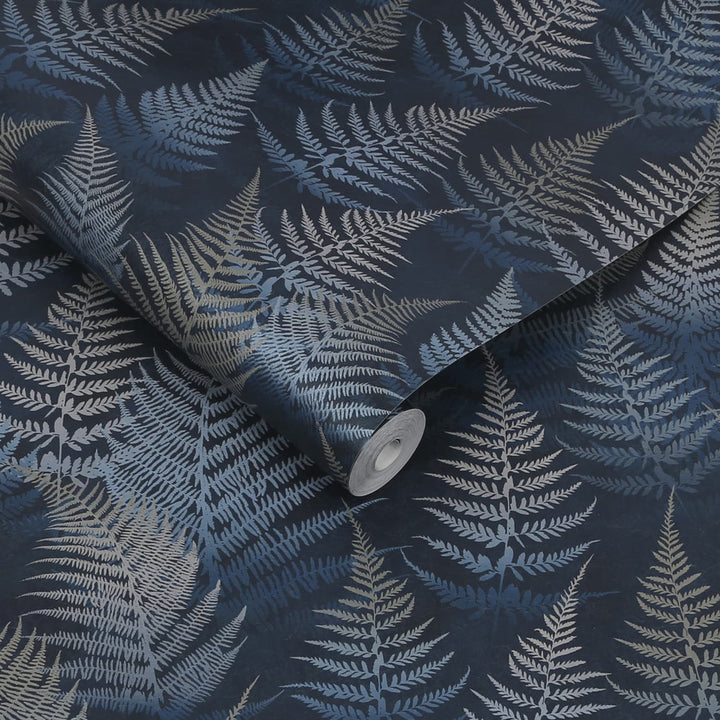 Woodland Fern Navy